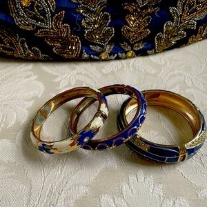 Landau snap closure bracelets.